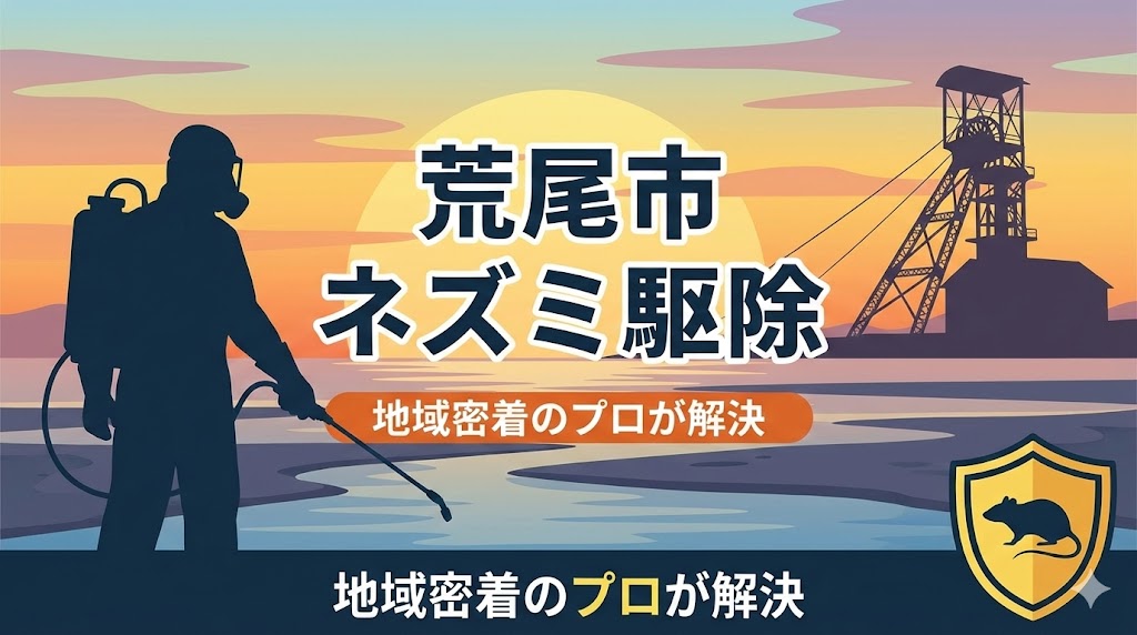 熊本県荒尾市のネズミ駆除業者