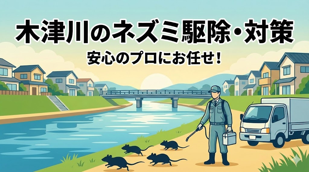 京都府木津川市のネズミ駆除業者