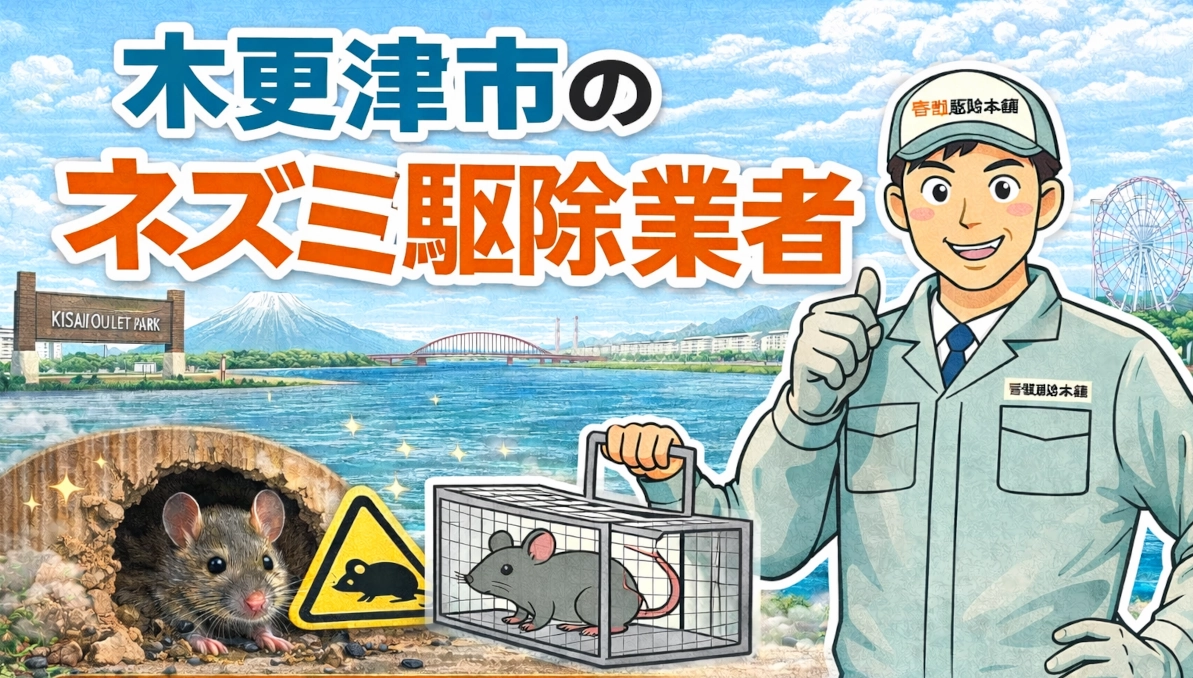 木更津市のネズミ駆除業者